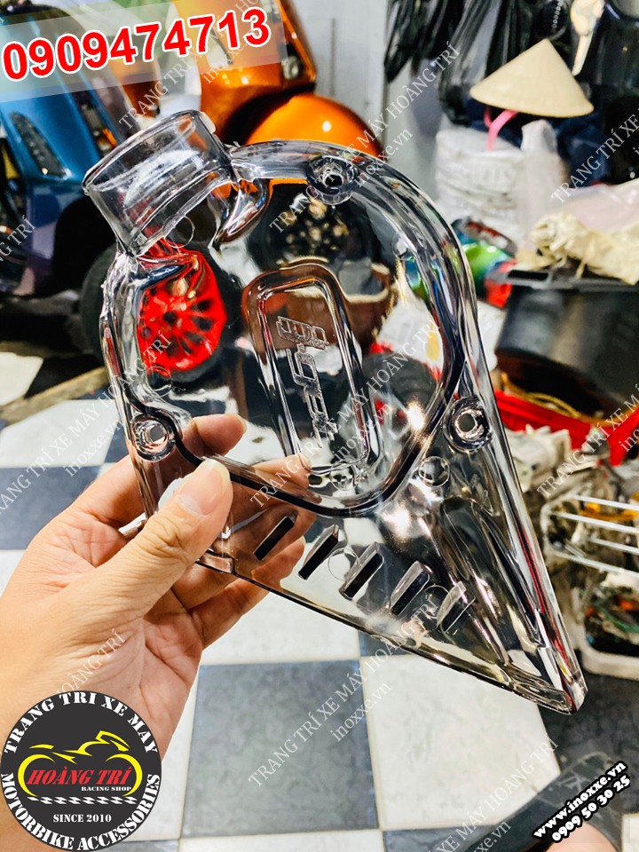 Nắp hút gió trong suốt -Đồ chơi xe Vespa Sprint , Vespa Primavera